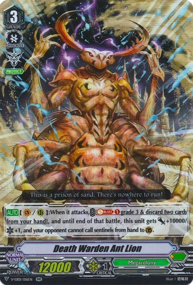 Death Warden Ant Lion (1016) [V-EB01] - Cardfight Vanguard Single