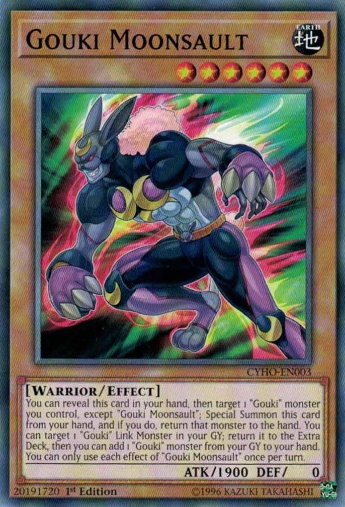 Gouki Moonsault (3) (CYHO) - YuGiOh Single