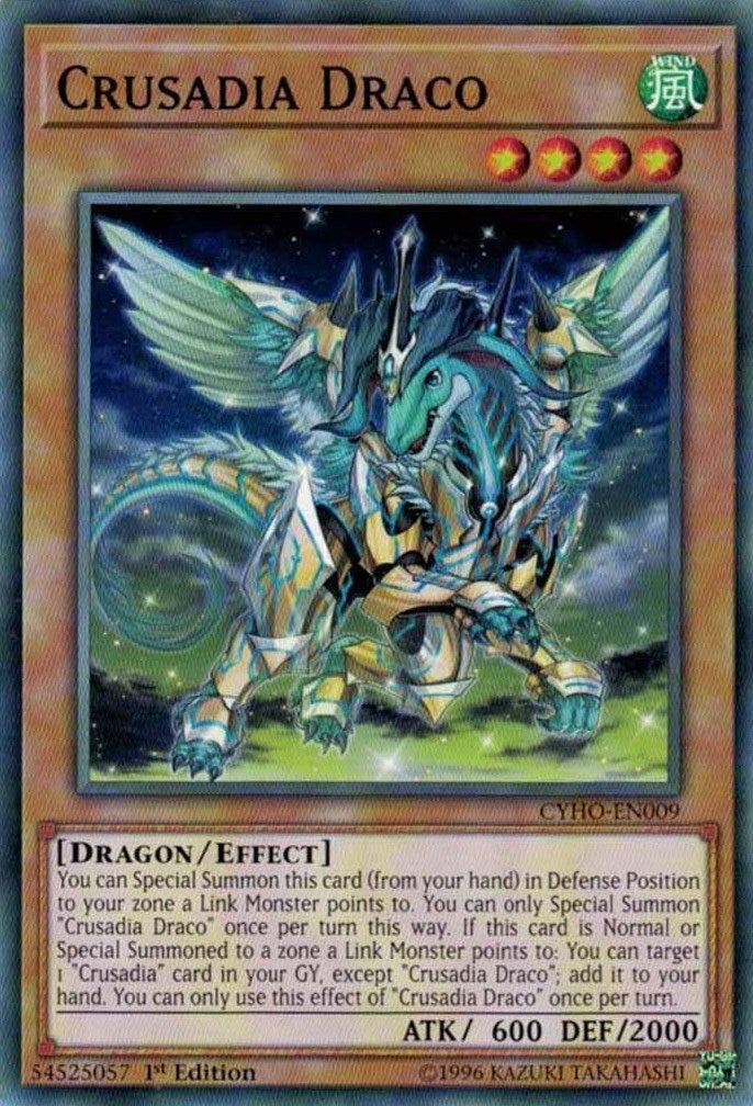 Crusadia Draco (9) (CYHO) - YuGiOh Single