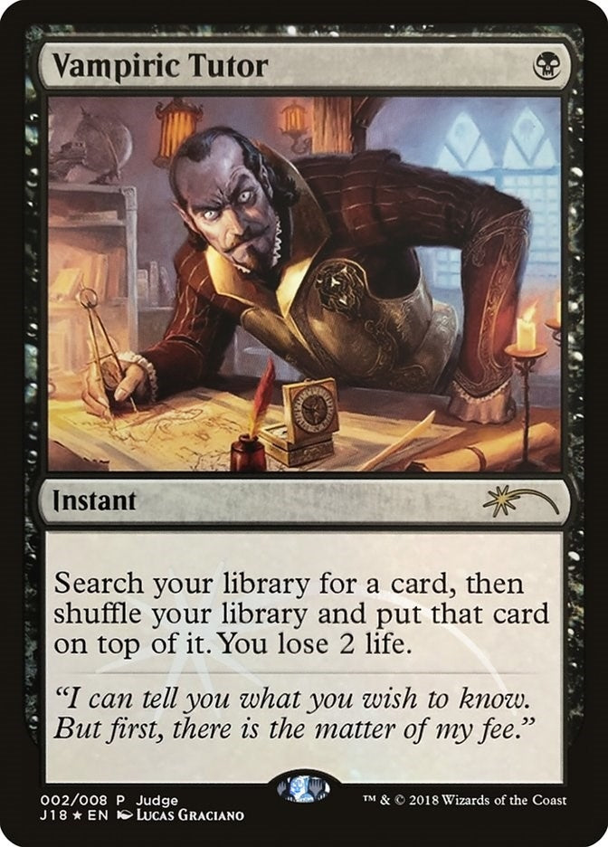 Vampiric Tutor (J18) (2) [JDG] - MTG Single