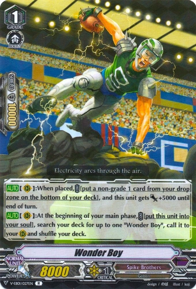 Wonder Boy (1027) [V-EB01] - Cardfight Vanguard Single