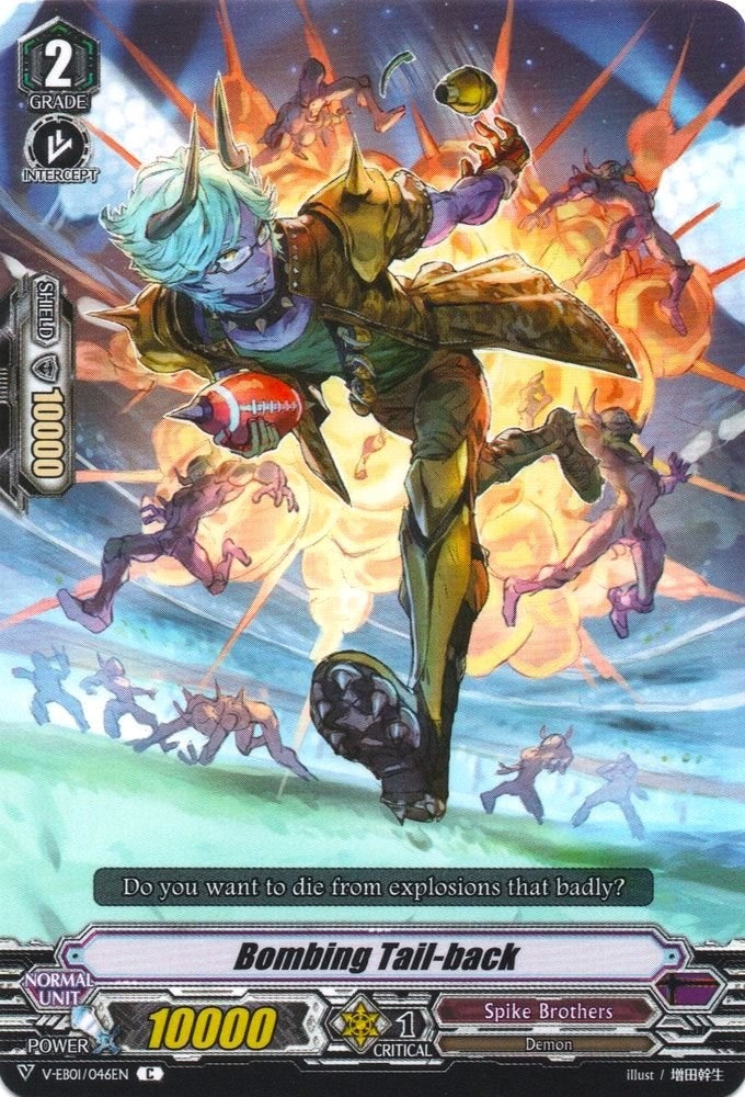 Bombing Tail-back (1046) [V-EB01] - Cardfight Vanguard Single