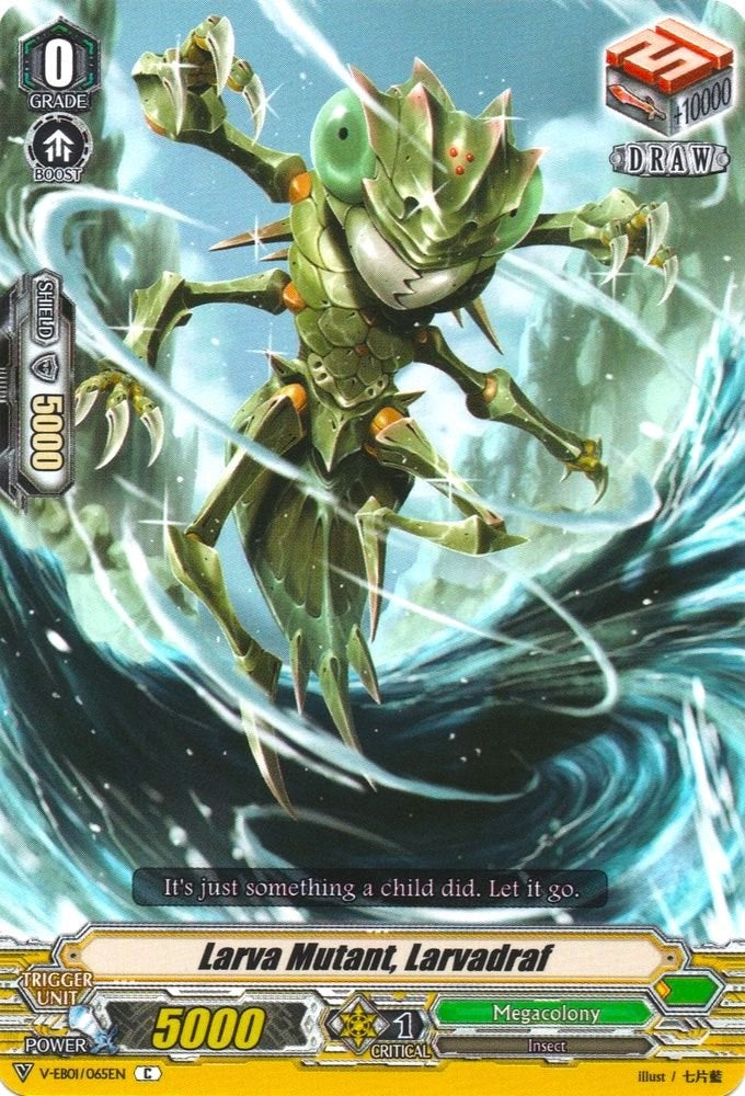 Larva Mutant Larvadraf (1065) [V-EB01] - Cardfight Vanguard Single
