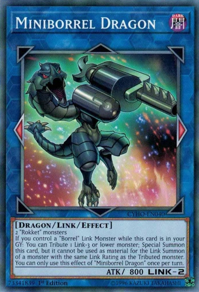 Miniborrel Dragon (40) (CYHO) - YuGiOh Single