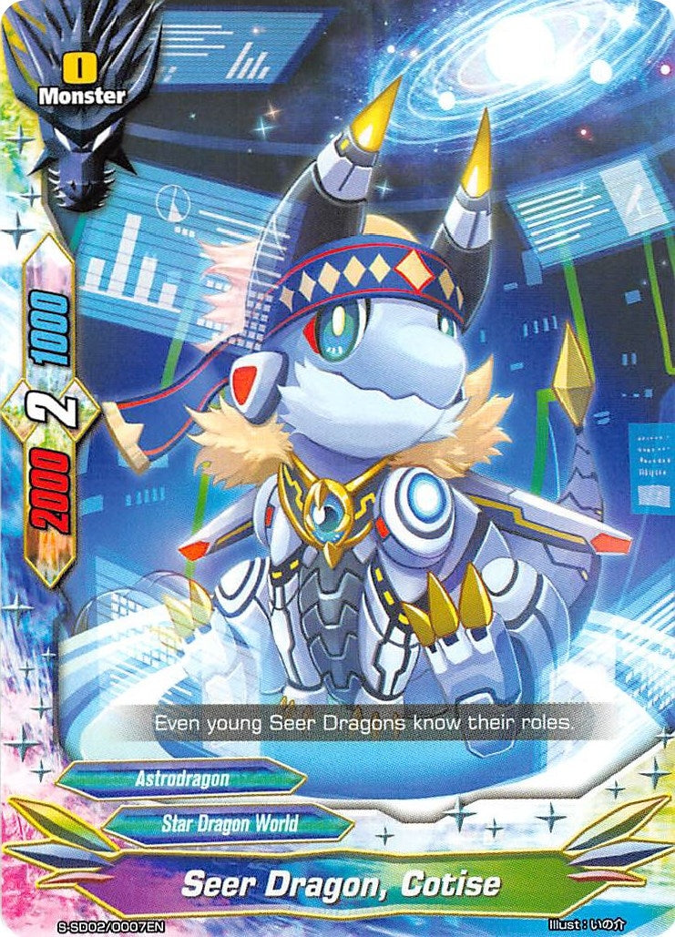 Seer Dragon Cotise (20007) [S-SD02] - Future Card BuddyFight Single