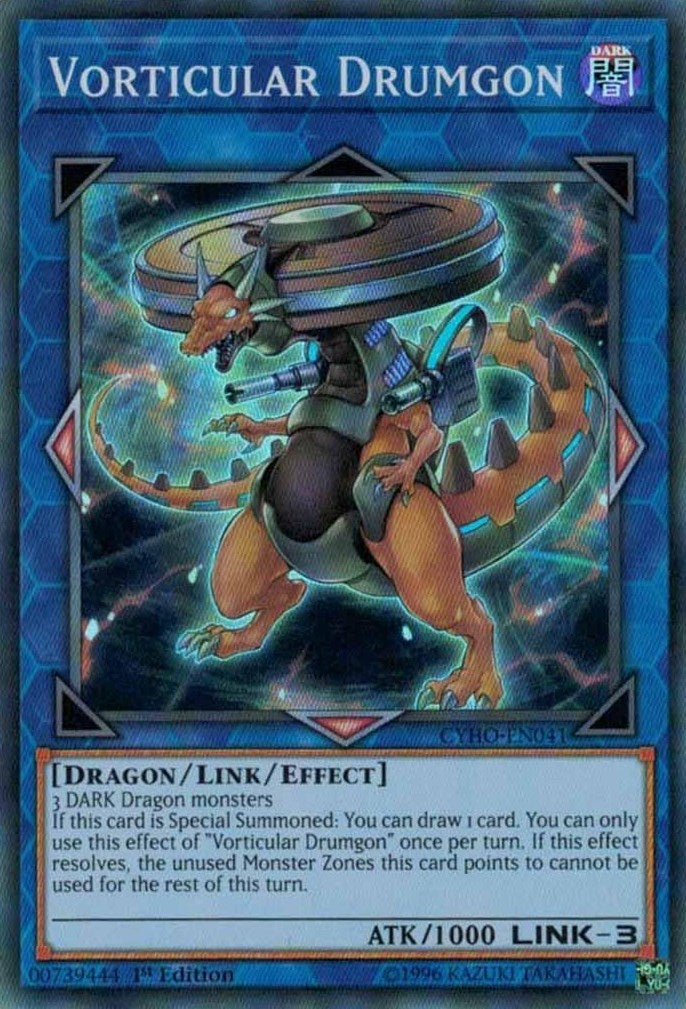 Vorticular Drumgon (41) (CYHO) - YuGiOh Single