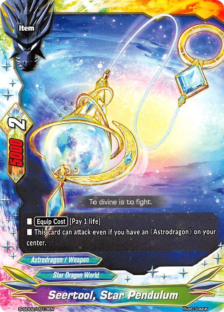 Seertool Star Pendulum (20013) [S-SD02] - Future Card BuddyFight Single