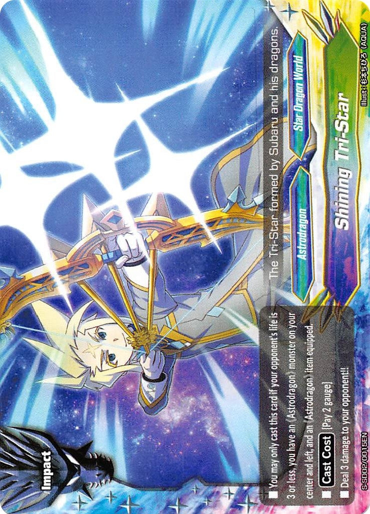 Shining Tri-Star (20015) [S-SD02] - Future Card BuddyFight Single