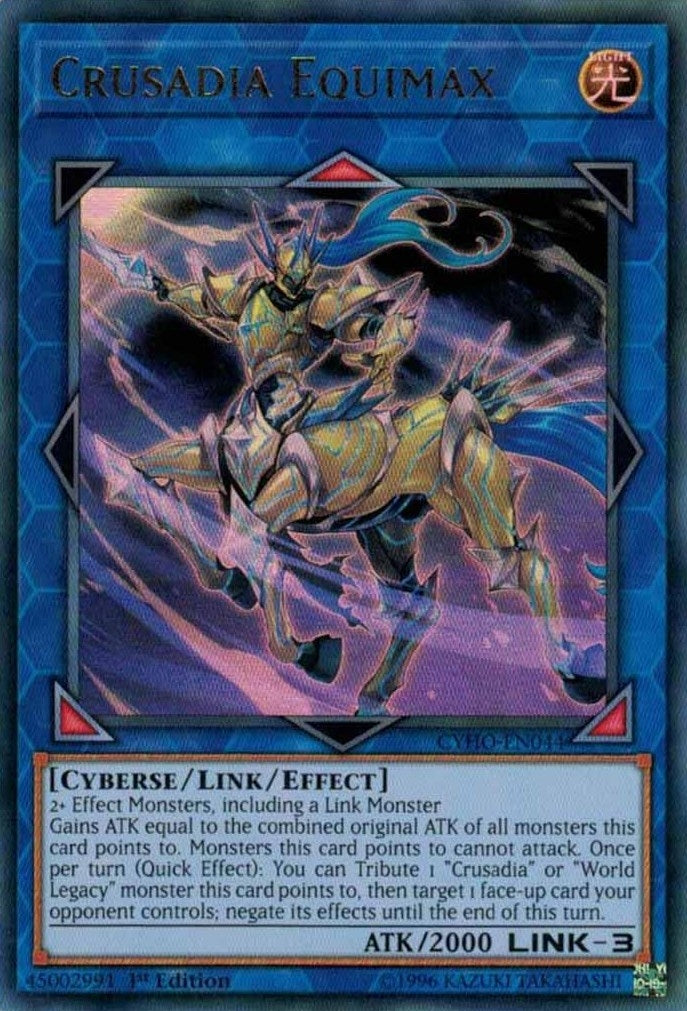 Crusadia Equimax (44) (CYHO) - YuGiOh Single