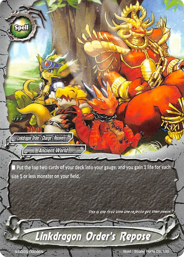 Linkdragon Order’s Repose (30009) [S-SD03] - Future Card BuddyFight Single