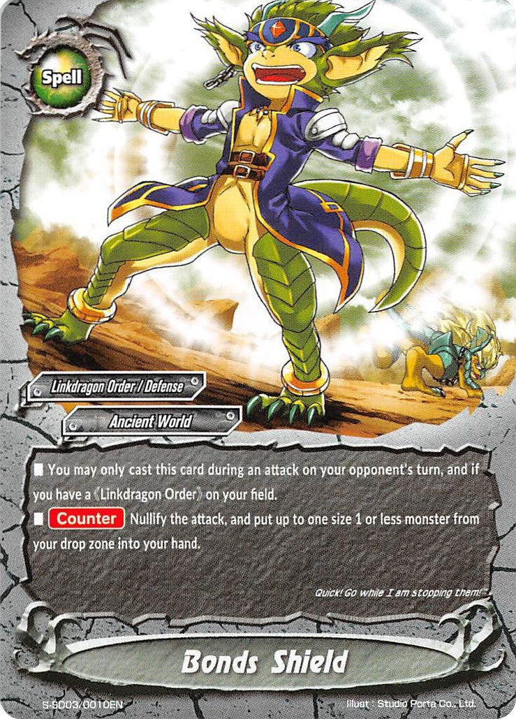 Bonds Shield (30010) [S-SD03] - Future Card BuddyFight Single