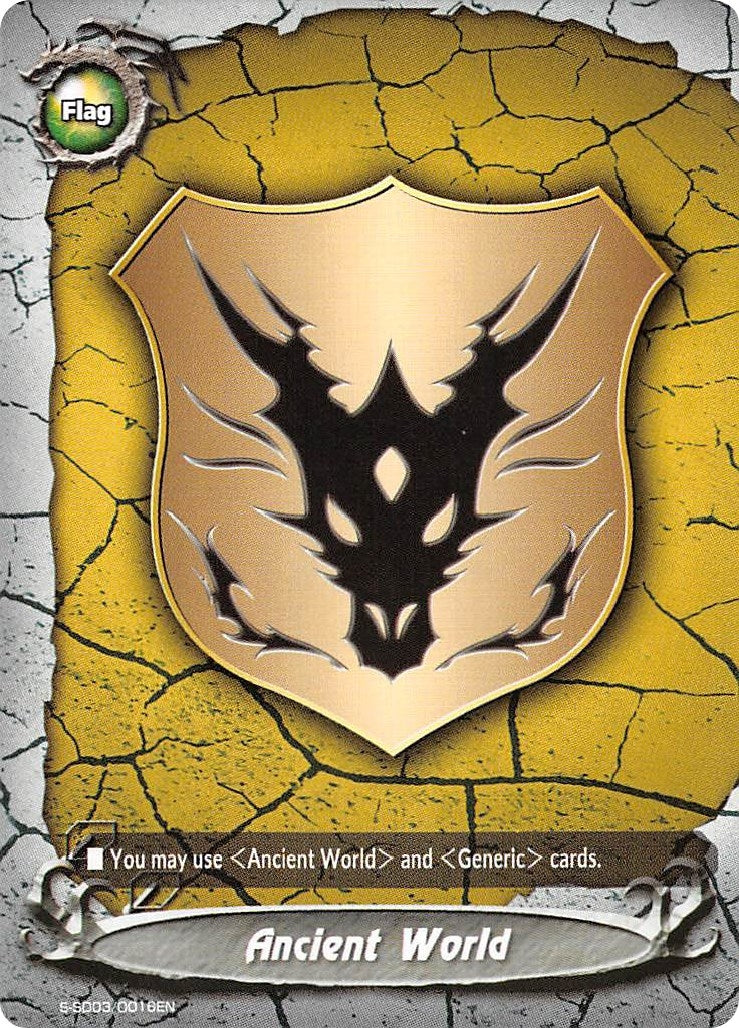 Ancient World (30016) [S-SD03] - Future Card BuddyFight Single