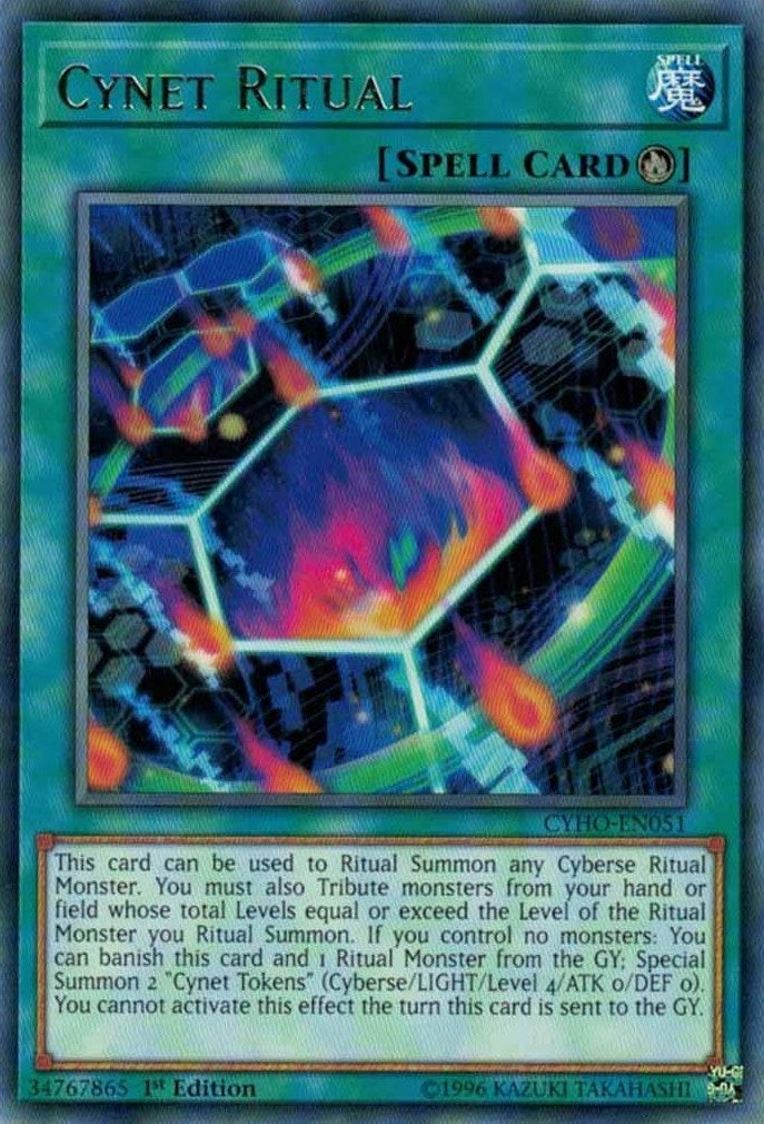 Cynet Ritual (51) (CYHO) - YuGiOh Single