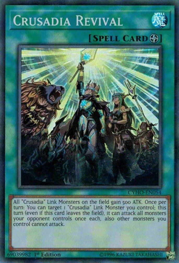Crusadia Revival (54) (CYHO) - YuGiOh Single