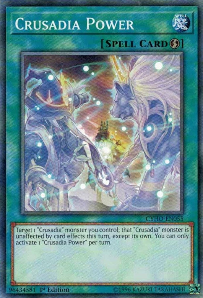 Crusadia Power (55) (CYHO) - YuGiOh Single