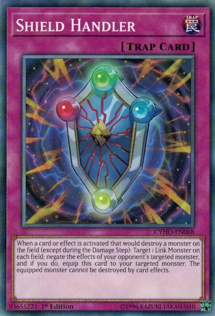 Shield Handler (68) (CYHO) - YuGiOh Single