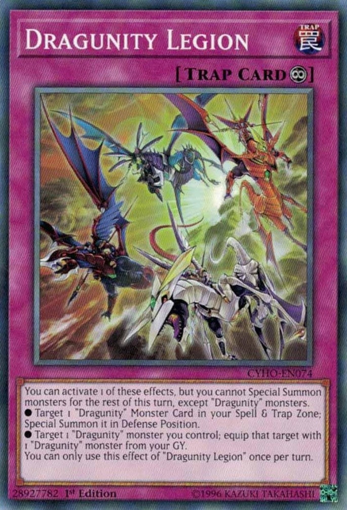Dragunity Legion (74) (CYHO) - YuGiOh Single