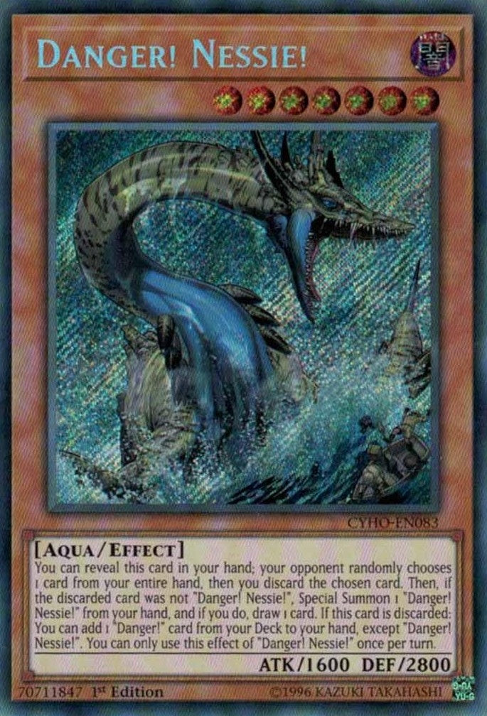 Danger! Nessie! (83) (CYHO) - YuGiOh Single