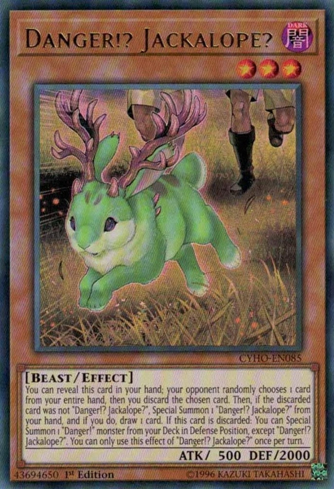 Danger!? Jackalope? (85) (CYHO) - YuGiOh Single