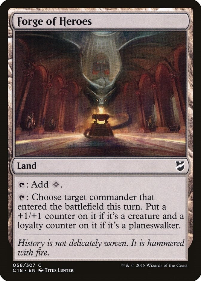 Forge of Heroes (58) [C18] - MTG Single