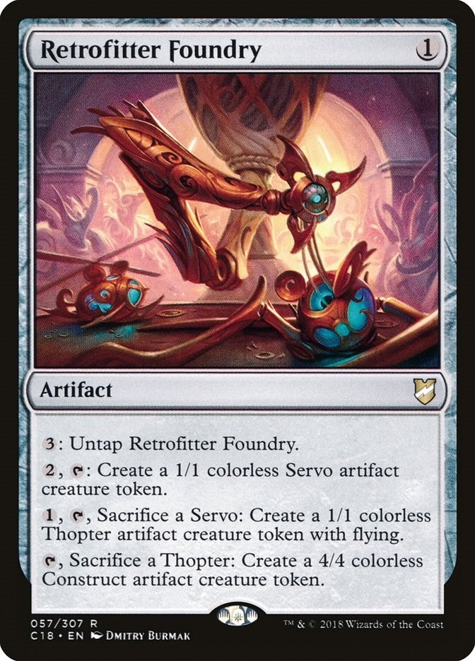 Retrofitter Foundry (57) [C18] - MTG Single