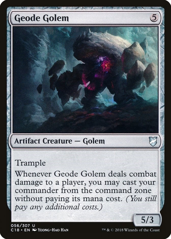 Geode Golem (56) [C18] - MTG Single