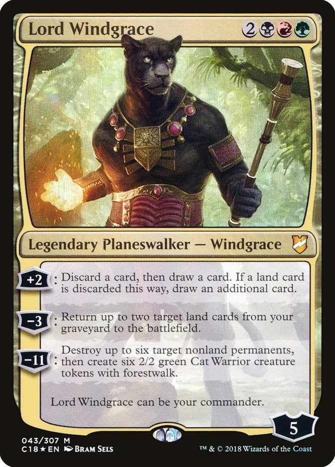 Lord Windgrace (43) [C18] - MTG Single