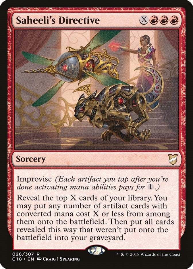 Saheeli’s Directive (26) [C18] - MTG Single