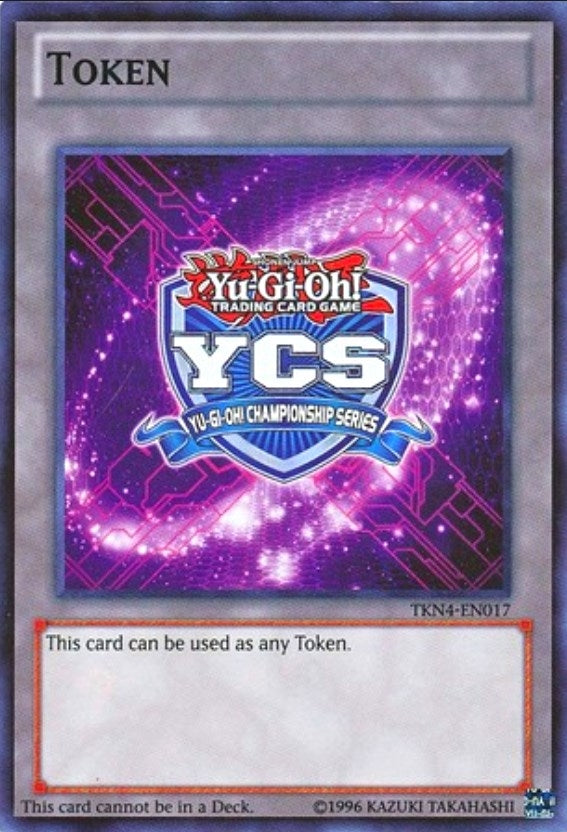 Yu-Gi-Oh Championship Series Token (2014 Pre-registration) (4017) - YuGiOh Single