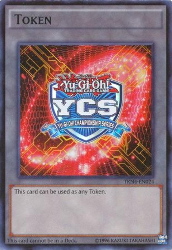 Yu-Gi-Oh Championship Series Token (2015 Pre-registration) (4024) - YuGiOh Single