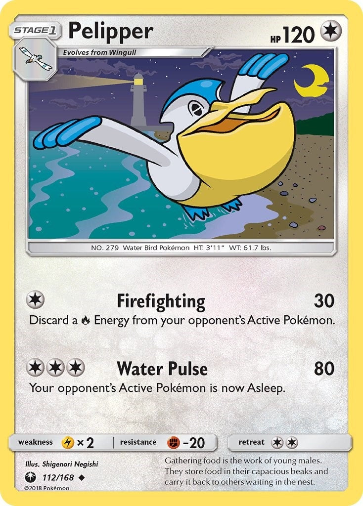 Image for Pelipper (112/168) (SM - Celestial Storm) - Pokemon