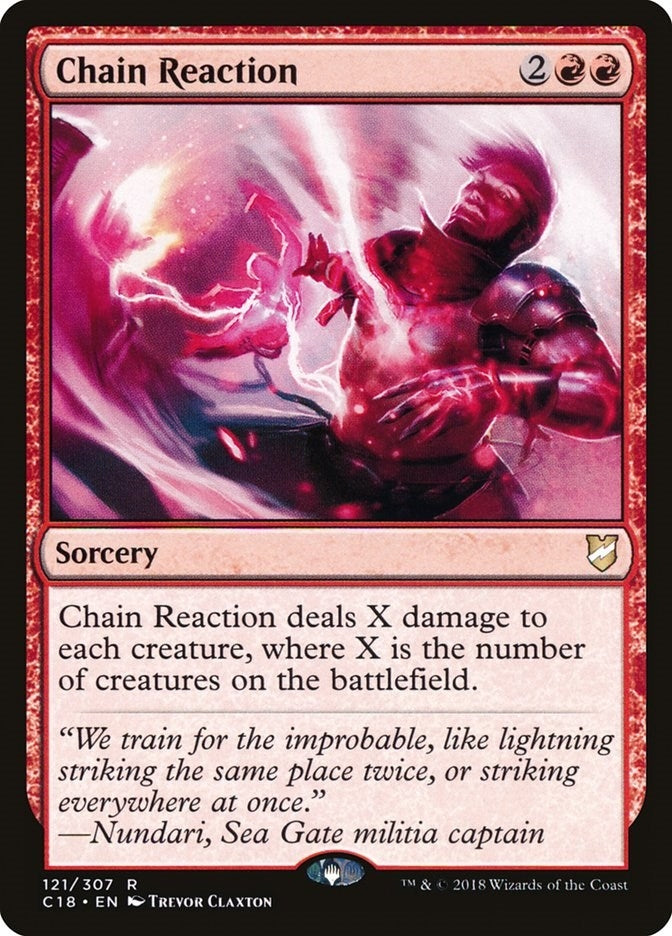 Chain Reaction (121) [C18] - MTG Single