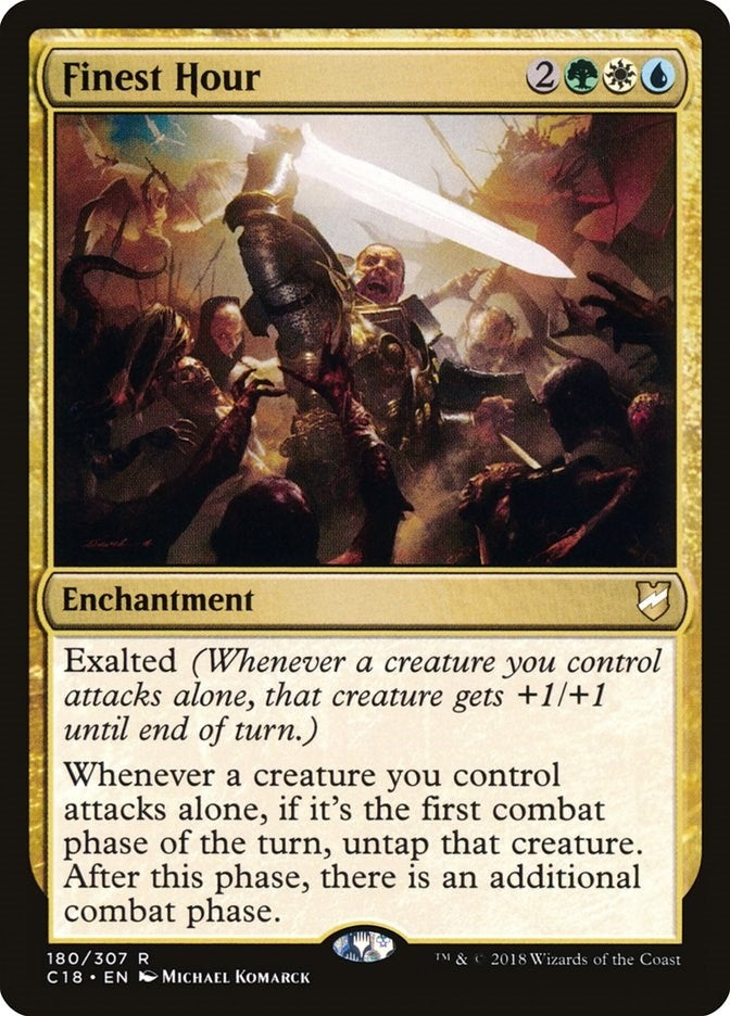 Finest Hour (180) [C18] - MTG Single