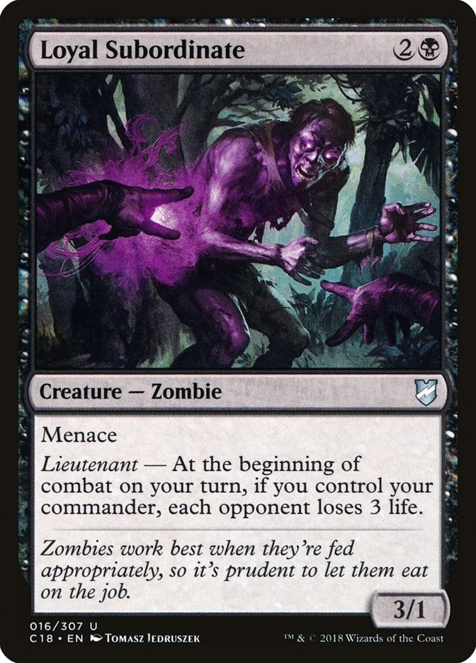 Loyal Subordinate (16) [C18] - MTG Single