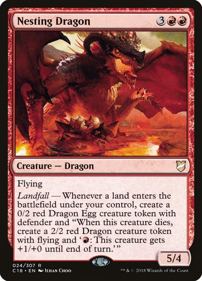 Nesting Dragon (24) [C18] - MTG Single
