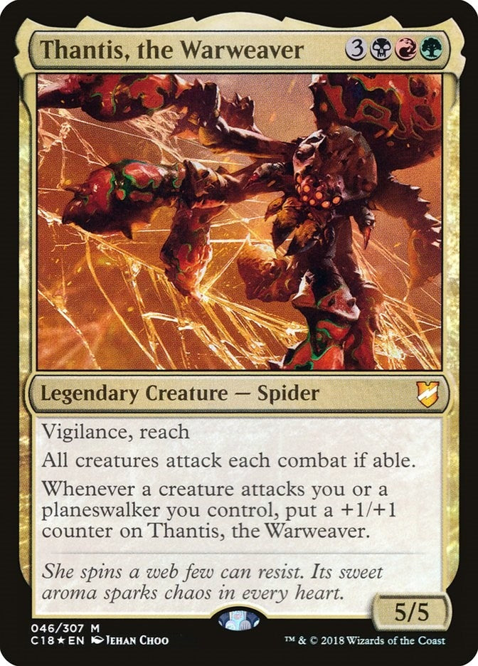 Thantis the Warweaver (46) [C18] - MTG Single