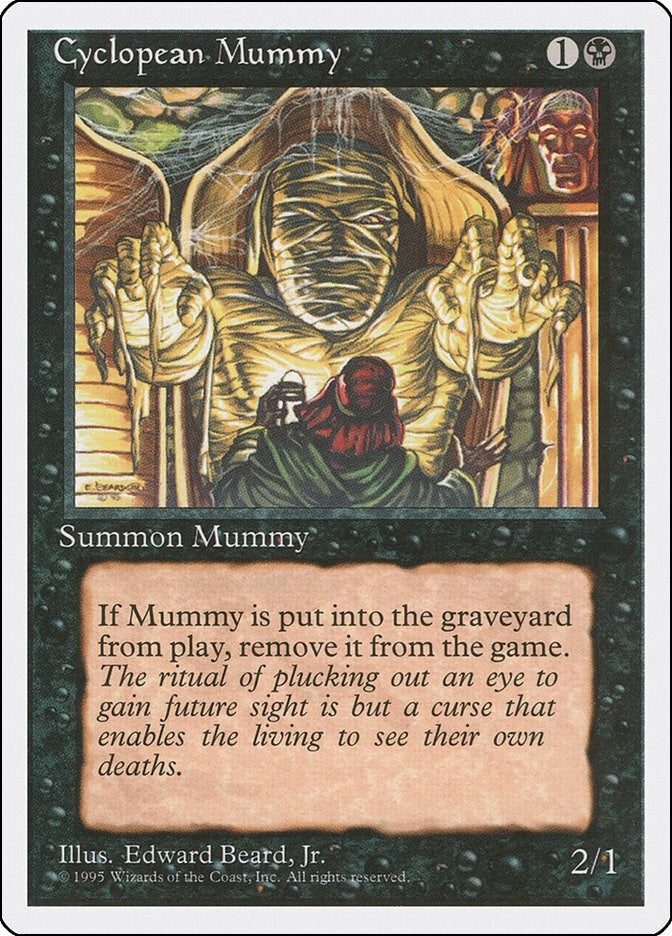Cyclopean Mummy [4ED] - MTG Single