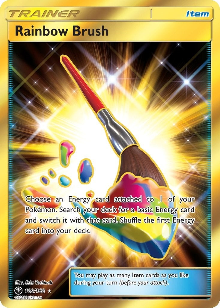 Image for Rainbow Brush (Secret) (182/168) (SM - Celestial Storm) - Pokemon