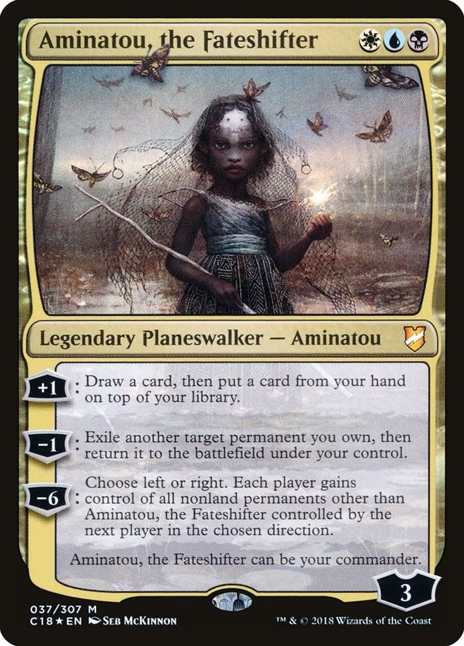 Aminatou the Fateshifter (37) [C18] - MTG Single