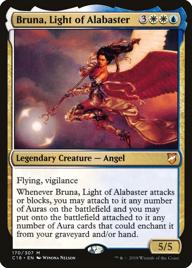 Bruna Light of Alabaster (170) [C18] - MTG Single