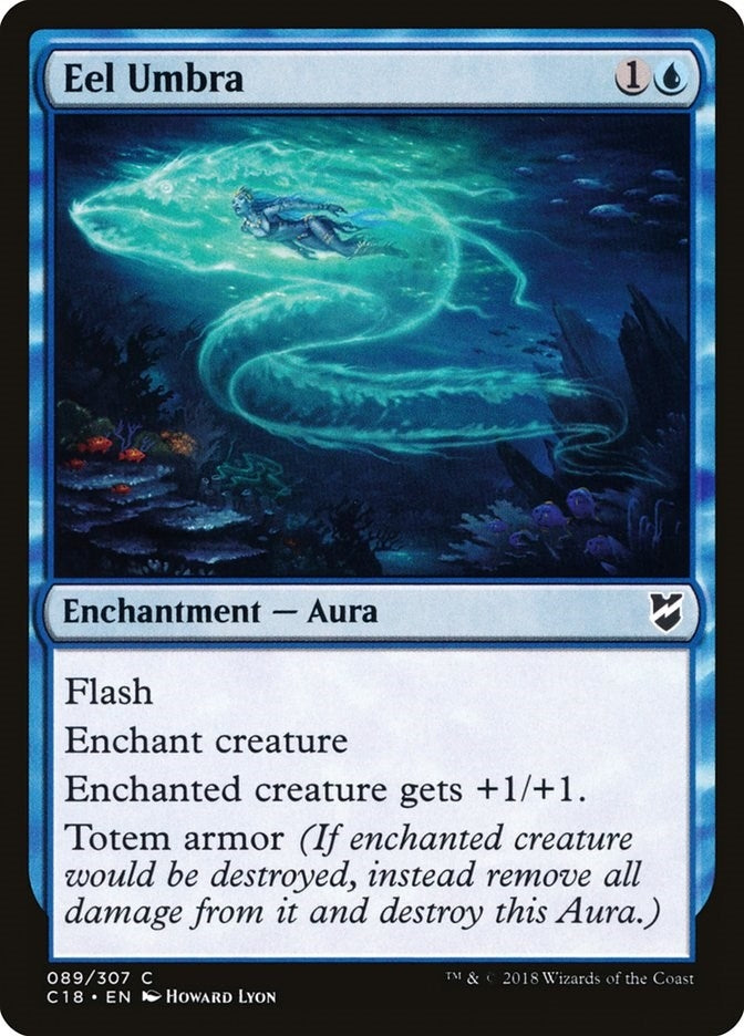 Eel Umbra (89) [C18] - MTG Single
