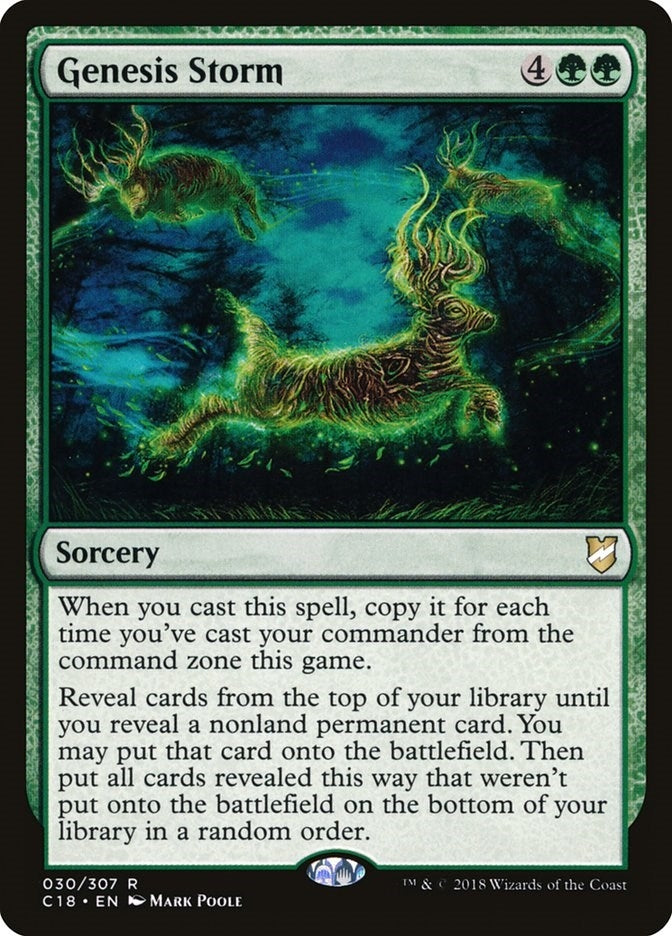 Genesis Storm (30) [C18] - MTG Single