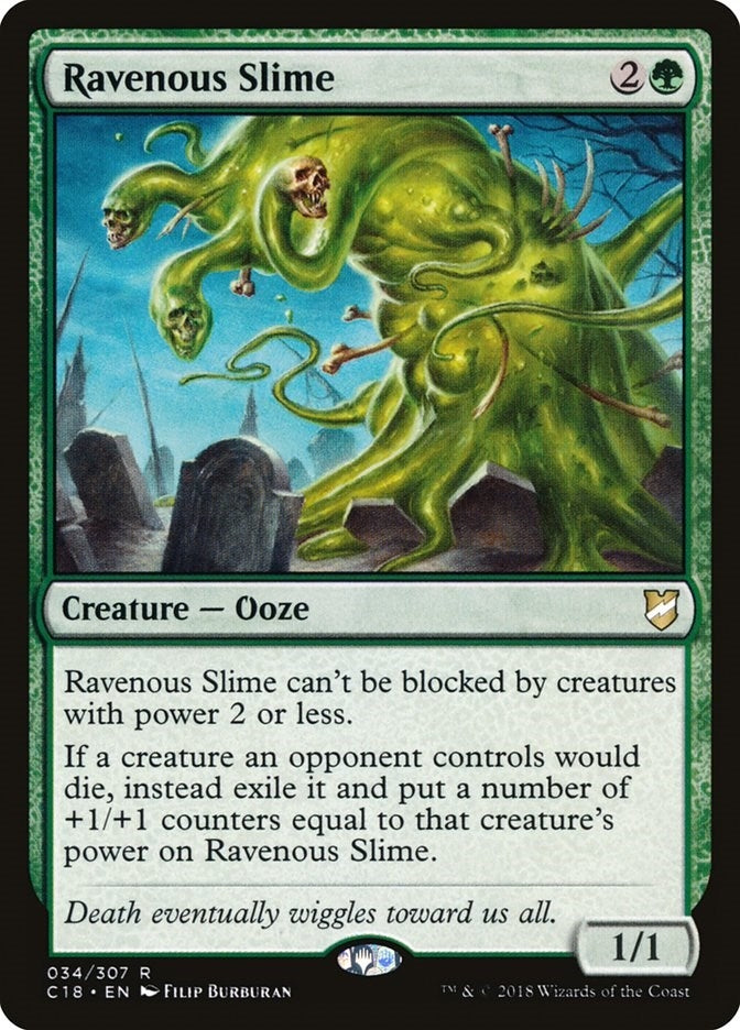 Ravenous Slime (34) [C18] - MTG Single