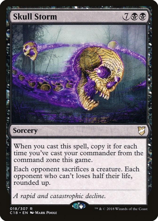 Skull Storm (18) [C18] - MTG Single