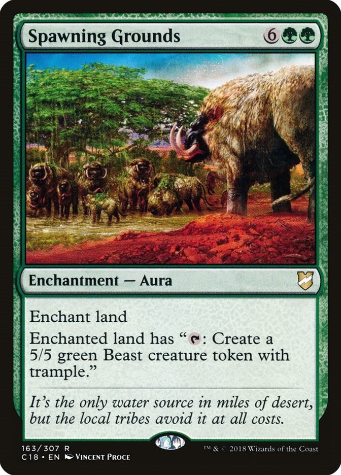 Spawning Grounds (163) [C18] - MTG Single