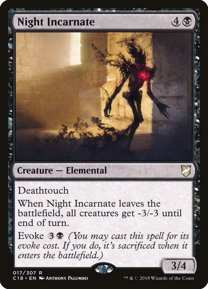 Night Incarnate (17) [C18] - MTG Single