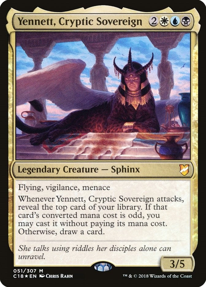 Yennett Cryptic Sovereign (51) [C18] - MTG Single