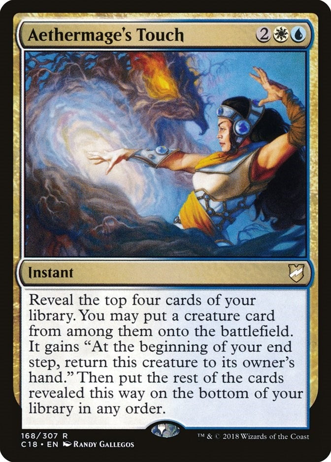 Aethermage’s Touch (168) [C18] - MTG Single