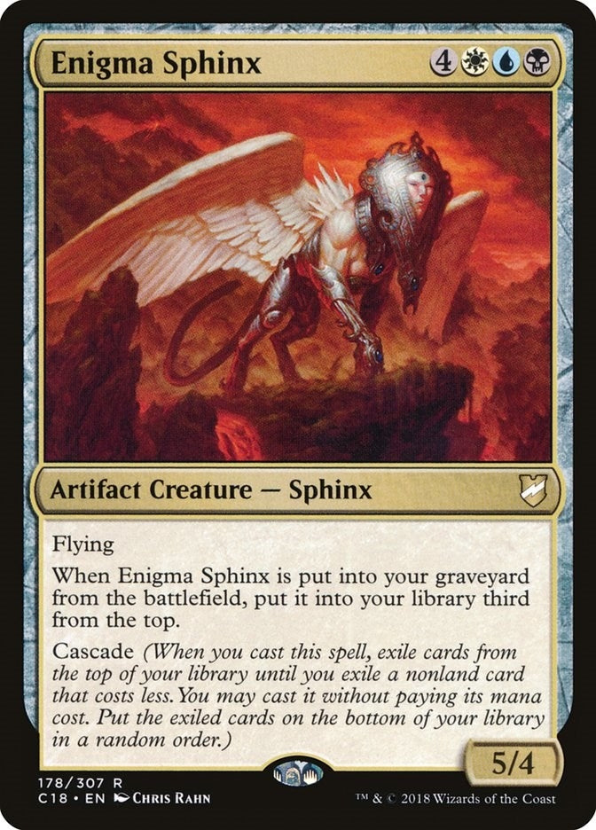 Enigma Sphinx (178) [C18] - MTG Single