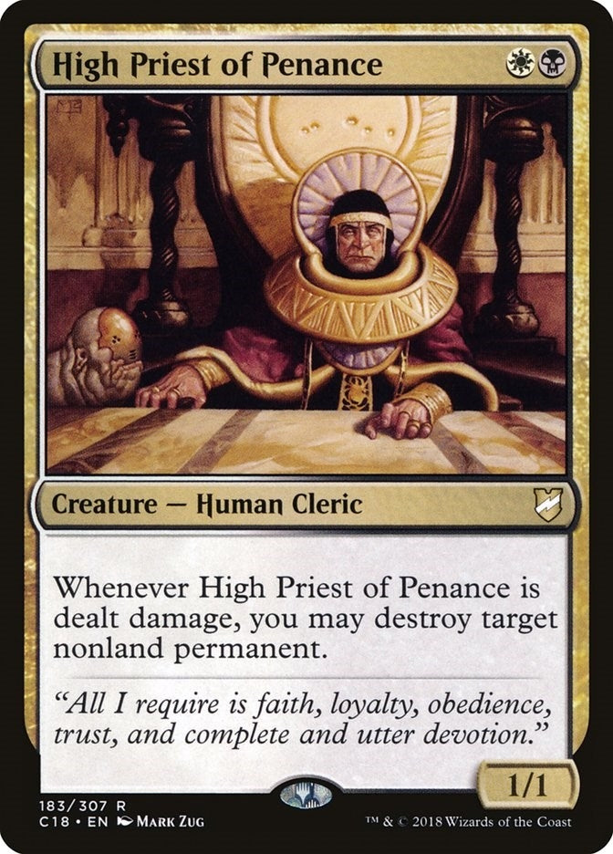 High Priest of Penance (183) [C18] - MTG Single
